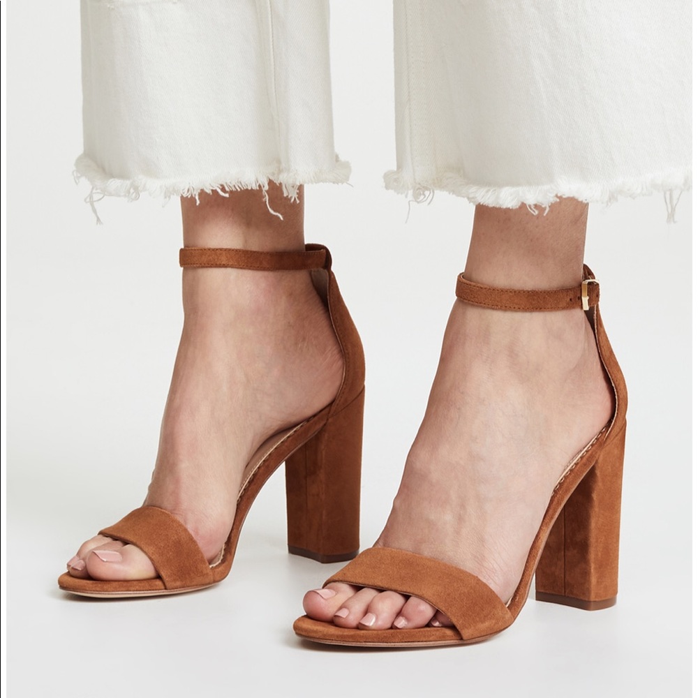Worn 1x Sam Edelman Yaro Sandals Brown Size 8